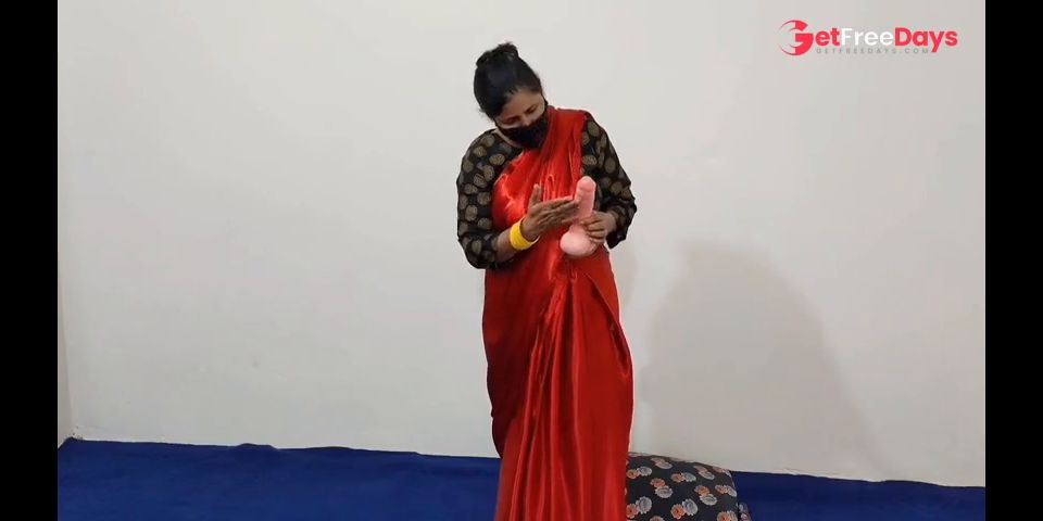 [GetFreeDays.com] Sexy Indian Bhabhi Sex With Large Dildo Porn Clip May 2023