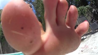 adult xxx video 2 Bratty Foot Girls – Sasha’s Poolside Foot Bitch, dangerous girls femdom on femdom porn -2