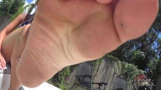 adult xxx video 2 Bratty Foot Girls – Sasha’s Poolside Foot Bitch, dangerous girls femdom on femdom porn -8