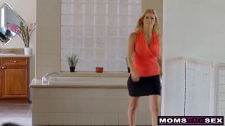 Blonde Busty Boss Milf Alexis Fawx Demands Brittany Shah, suck that Cock Like You M...-1