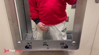 [GetFreeDays.com] Risky wank in public toilet, thick cumshot. Adult Film June 2023-0