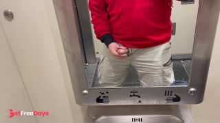 [GetFreeDays.com] Risky wank in public toilet, thick cumshot. Adult Film June 2023-5