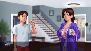 New XXX Games - Debbie Was Surprised when She Saw His Big Dick For The First Time(18 ) - Summertime Saga New update-5