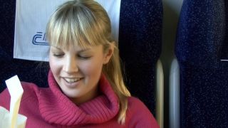 Pickup And Fuck Czech Girl On The Train (Pornstar) Rose Delight-0