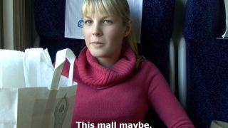 Pickup And Fuck Czech Girl On The Train (Pornstar) Rose Delight-5