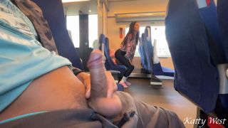 Video A Stranger Showed Me His Dick On The Train And I Sucked In Pu...-4