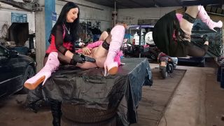 MISTRESS LUCIANA extreme deep anal fisting – Fucked into ecstasy with the spiral dildo 1920P - Female domination-8