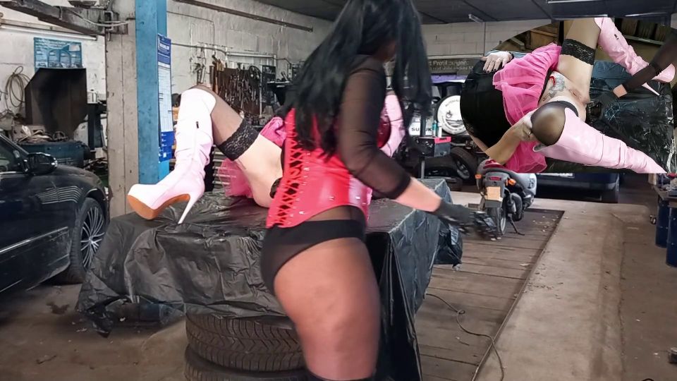 MISTRESS LUCIANA extreme deep anal fisting – Fucked into ecstasy with the spiral dildo 1920P - Female domination