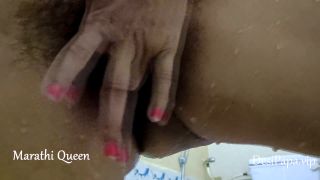 Indian bhabhi fingering sy while in shower erotic desi masturb....-8