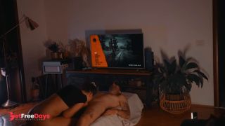 [GetFreeDays.com] FUCKED HER WHILE SHE PLAYED RED DEAD REDEMPTION 2 ON PLAYSTATION Porn Film December 2022-9