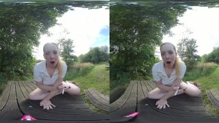 free porn clip 43 [VRSmokers] Aloralux – Smoking Bench; Amateur Outdoor Flashing her Tits (Oculus Go) - 3d - reality ankle fetish-1