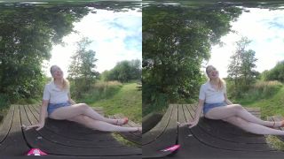 free porn clip 43 [VRSmokers] Aloralux – Smoking Bench; Amateur Outdoor Flashing her Tits (Oculus Go) - 3d - reality ankle fetish-6