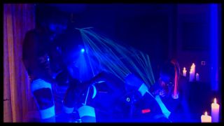 Lisa Sparkle and Sandra Iron Get Kinky Under UV  Light-7