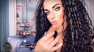 adult video clip 16 MistressRavenFD – CHOCOLATE BBC BLOW JOB on fetish porn rikki six femdom-5