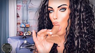 adult video clip 16 MistressRavenFD – CHOCOLATE BBC BLOW JOB on fetish porn rikki six femdom-6
