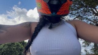 7164 Picking up my Favorite DIDI Client without a Bra, I Conv...-1