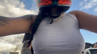 7164 Picking up my Favorite DIDI Client without a Bra, I Conv...-6