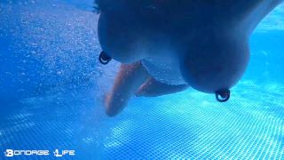 online clip 31 cosplay fetish BondageLife – In The Pool Rachel Greyhound, bdsm on fetish porn-6