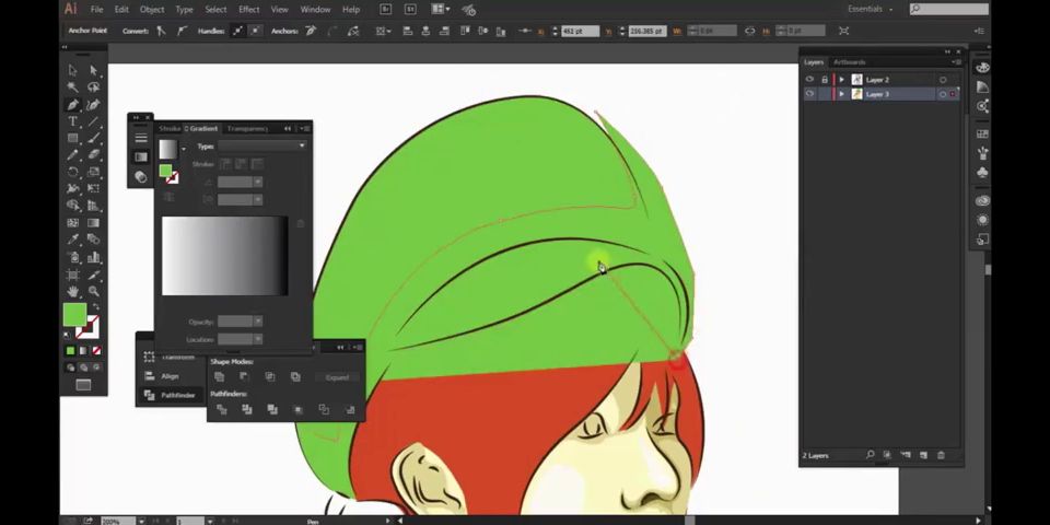 Mom Sexy Girl Vector Art Tutorial