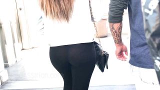 CandidCreeps 792 Leggings Public Girl See Thru Mexican Latina-4