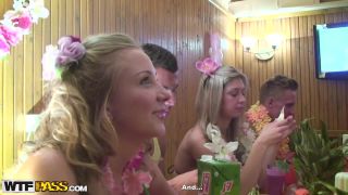 Theme sex party in Hawaiian style, part 2-3