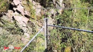 Kinky hiker likes a creampie snack in her mouth when traveling-1