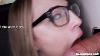 Roxy Rox Petite Blonde Amateur Takes Glory Hole Cocks (Blonde porn)-6
