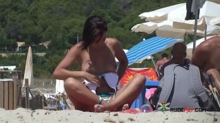 free porn video 21  webcam | I am making my husband cum at the nude plage | hidden camera-2
