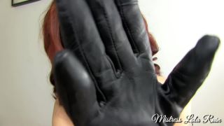 online xxx video 28 kik femdom british porn | Lola Ruin - Leather Glove Tease | goddess worship-2