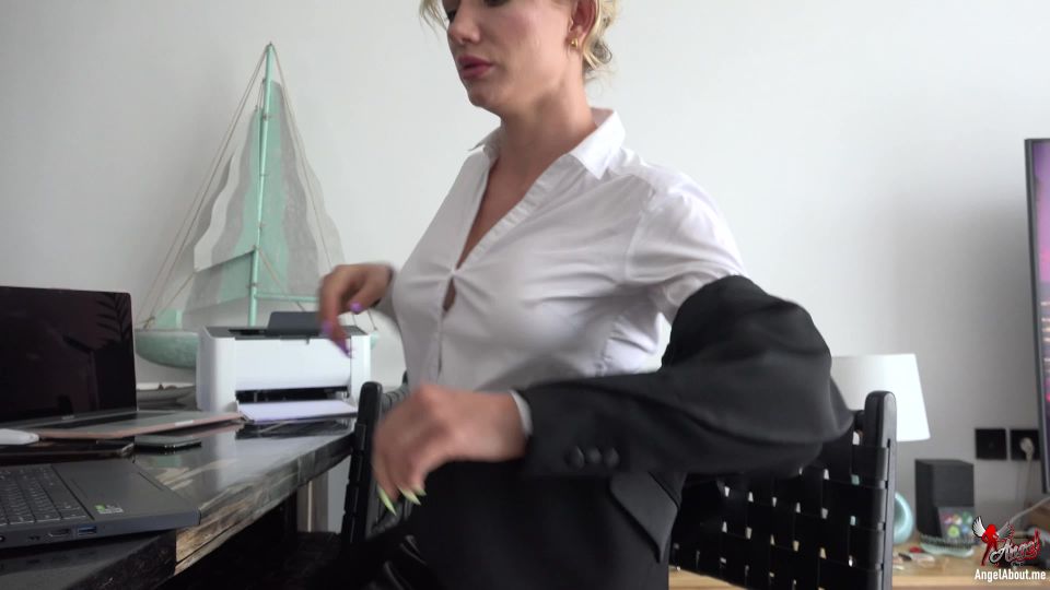 online clip 48 Angel The Dreamgirl - Lucky For Delivery Man on fetish porn black pov sex