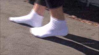Custom Fetish - Rory Dirties New White Ankle Socks - Fetish-1