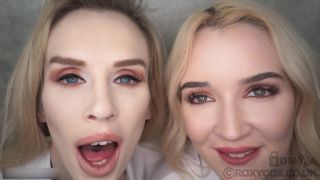 free porn clip 37 Roxy Cox - Schoolgirls Blackmailed into JOI & CIM - watching - pov free fetish porn-9