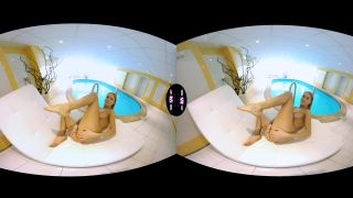 VR Nancy A - Blonde Enjoys Solo Play in a Pool 2017-7