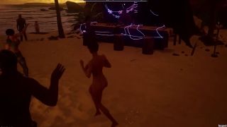 LewdGames01 - Wild Life Muscular Trans and Hot Night Party Blowjob-0