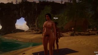 LewdGames01 - Wild Life Muscular Trans and Hot Night Party Blowjob-1