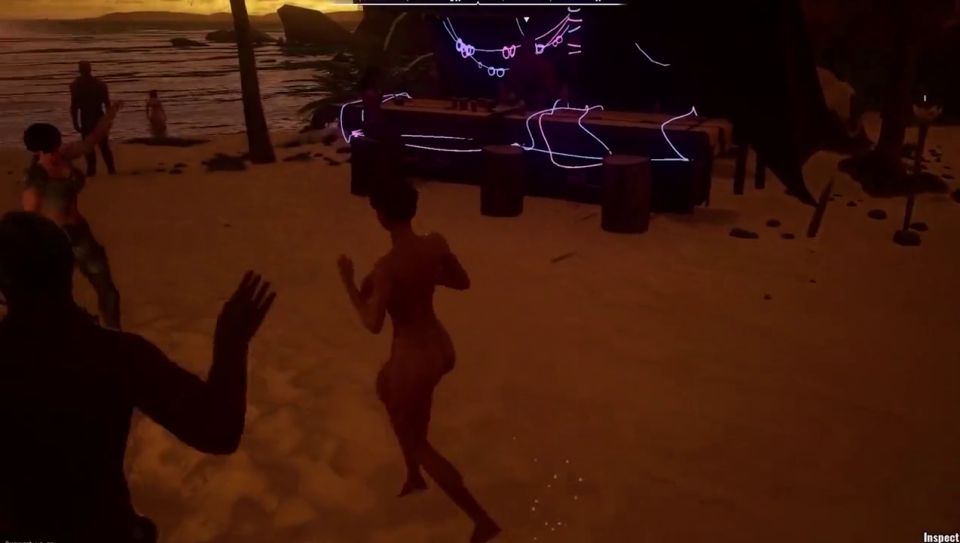 LewdGames01 - Wild Life Muscular Trans and Hot Night Party Blowjob