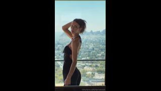 Rachel Cook Black Outfit Strip fetish Rachel Cook-1