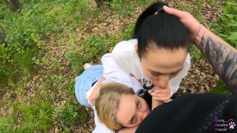 7123 Black Lynn Threesome Cumshot Collection 1 - Facial - Swa...