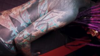 Anuskatzz Heavily-tattooed-anal-dreadhead-fuck tattoo -5