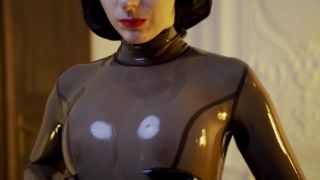 porn clip 10 Miss Ellie Mouse – Hot Sounds of Smoky Transparent Catsuit - rope bondage - fetish porn japanese foot femdom-6