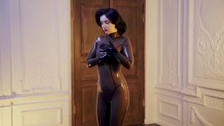 porn clip 10 Miss Ellie Mouse – Hot Sounds of Smoky Transparent Catsuit - rope bondage - fetish porn japanese foot femdom-7