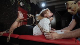 Vanda Likes To Be Hard Hogtied And Ballgagged Quick View...-9