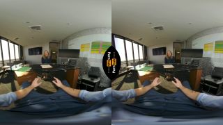 VR 180   Intern Kate Kennedy Shows Her Boss Nathan How Hard She Can Wor-0