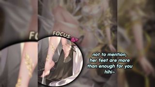 Censored Joi Ruan Mei denies you nudity JOI, femdom, censored, foot fetish-2