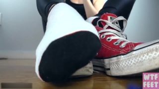 free online video 43 WTFfeet – Sweaty Gym Feet JOI, drool fetish on pov -3