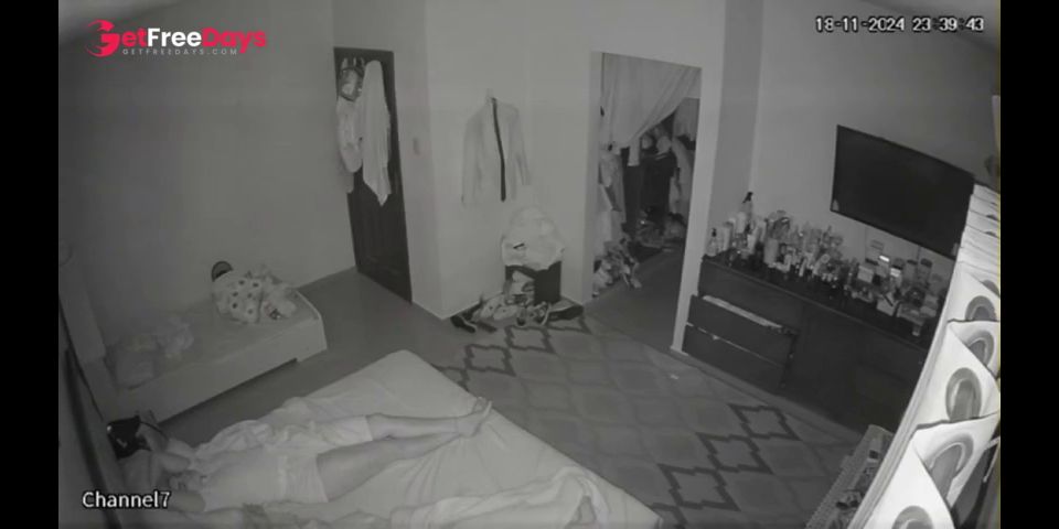 [Sleeping.Porn] Neighbor installed a hidden cam in their bedroom - watch it now