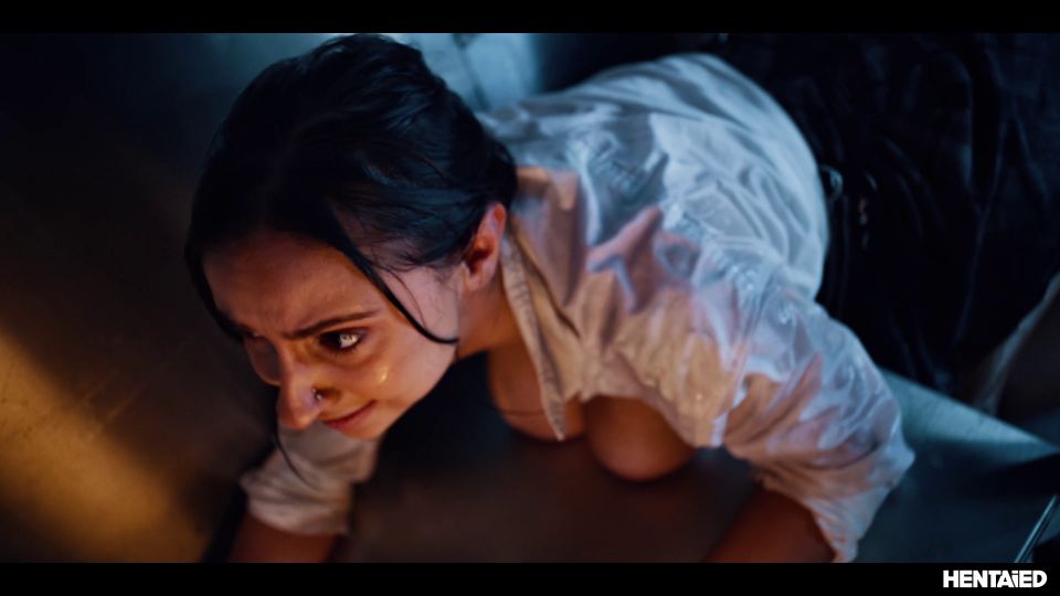 Hailey Rose Trapped Hentaied Teen Big Tits Blowjob Creampie