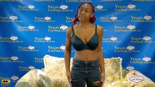 HOT Ebony 19 Yr. In Vegas – First Casting – POV Throat Fucked Fingered-0