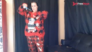 [GetFreeDays.com] Milf Destroys Her Super Cute Holiday Sweater Set Cutting Holes Porn Video April 2023-7