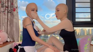 [GetFreeDays.com] Putting On The Female Mask For My Bestie asian latex porn-3